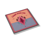 Load image into Gallery viewer, Camp Hoo- Ha original design-Ceramic Coaster Set