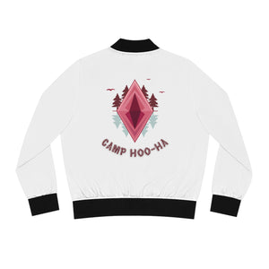 A Camp Hoo-Ha Original - Stylish Women's Bomber Jacket, Trendy Outerwear, Camp Hoo-Ha Apparel