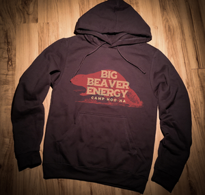 Big Beaver Energy Hoodie - Iron