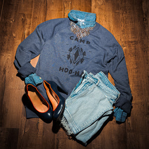 Hoo-Ha Lightweight sweatshirt - Denim