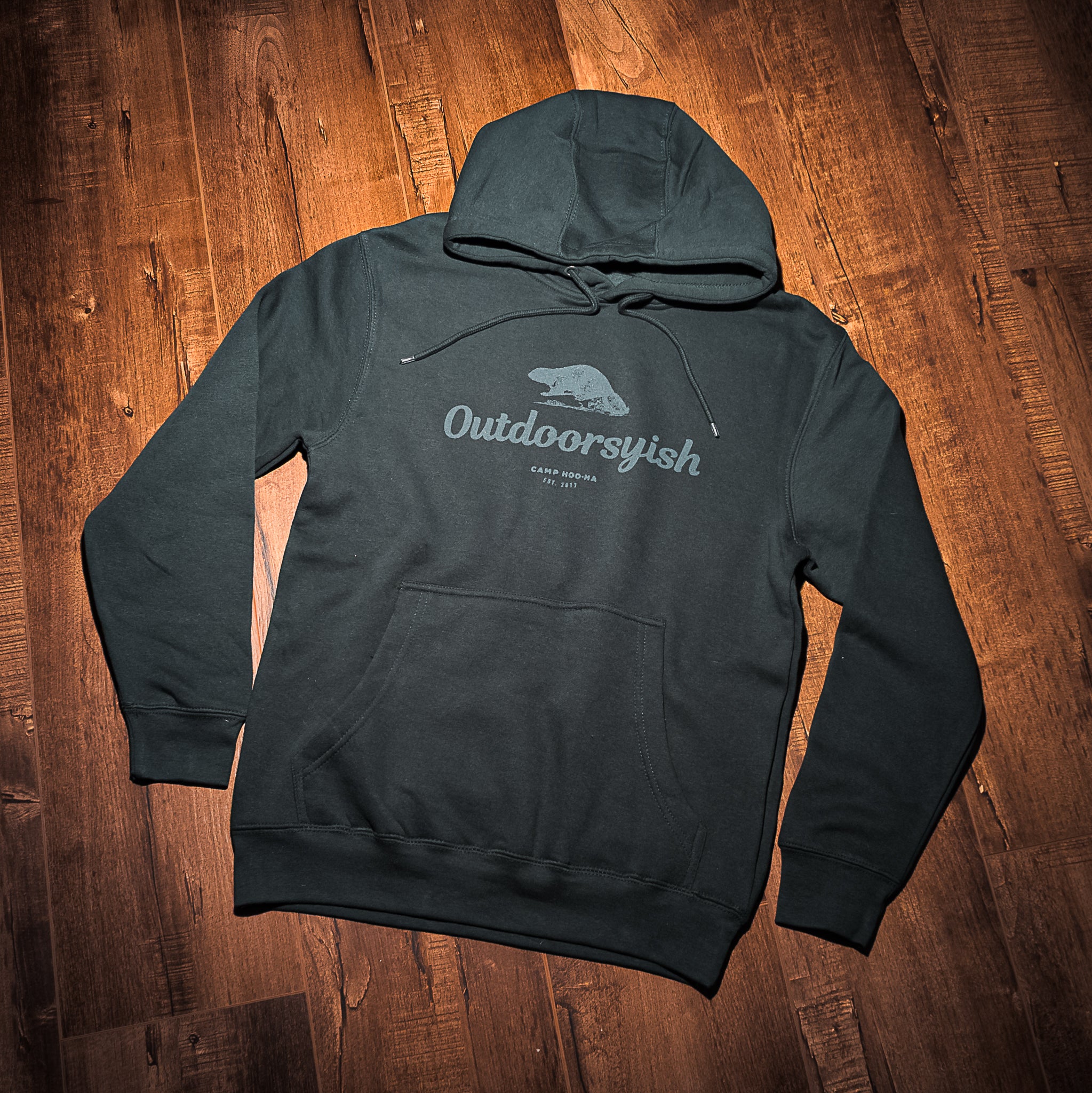 Outdoorsyish Camp Hoodie - Forest