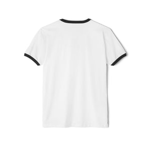 Camp Hoo-Ha original design - Unisex Cotton Ringer T-Shirt