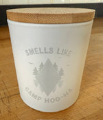 Charger l'image dans la galerie, Merchandise: Candles - Camp Hoo-Ha engraved logo
