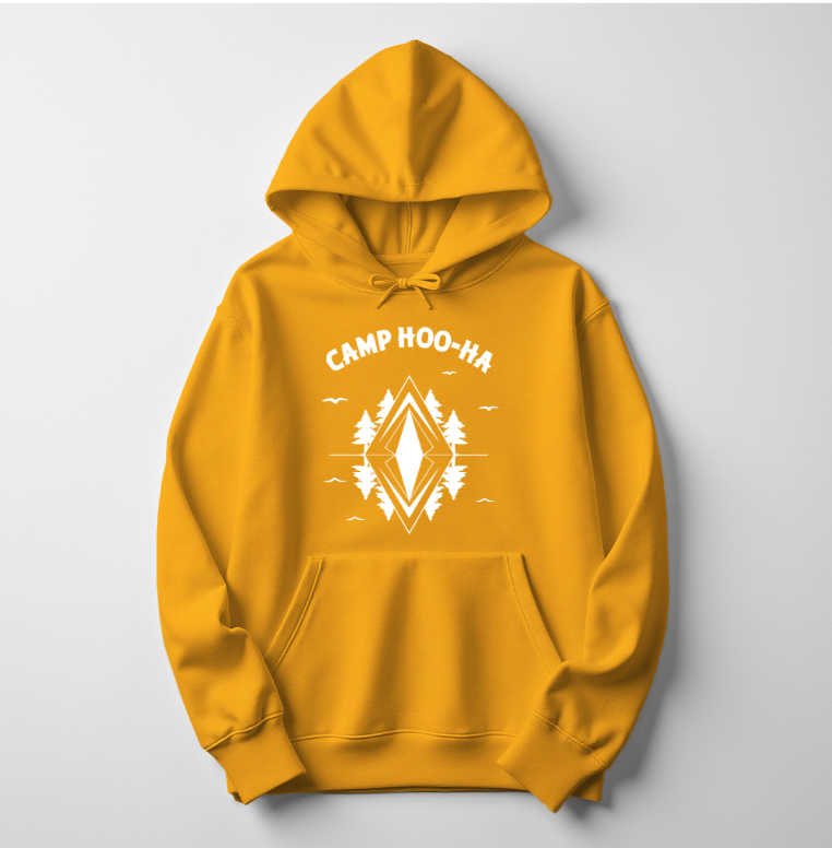 Unisex Tent Hoodie - Gold