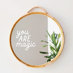Empowering Mirror Decal