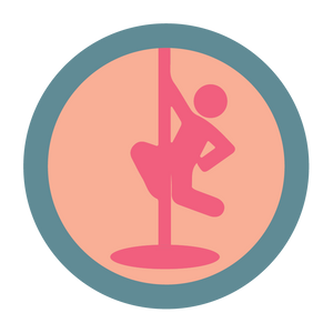 Pole Dancing Badge